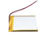 UN38.3 3.7 V 2000mAh Lipo 654060 Li Polymer Battery Pack