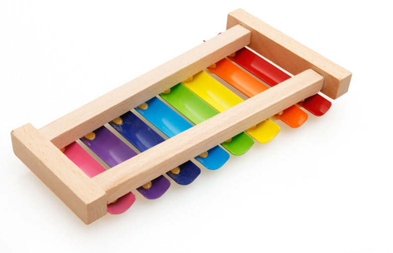 Baby Unisex Kids Wooden Xylophone Toy Music Instrument Non Toxic