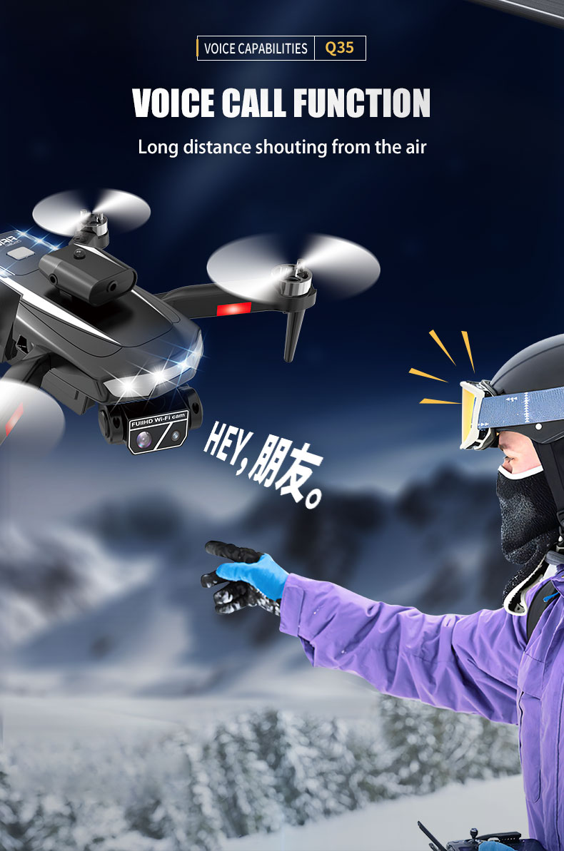 Foldable Drones Toys Rc 5g Wifi Fpv Dron Quadcopter Toys Camera Helicopter Toys With 4k Dual Camera For Resolution Footage