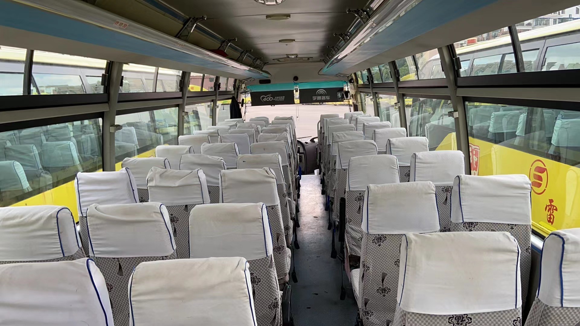 2014 Year 60 Seats Used Yutong Buses ZK6107 With Yuchai Engine 100km/H Steering LHD