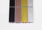 6mm / 8mm Aluminium T Shape Division Bar For Furniture Trim / Decor