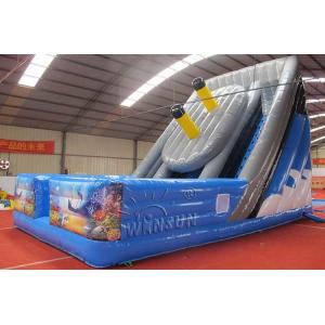 Titanic Inflatable Dry Slide Fireproof PVC Made Environmental Friendly