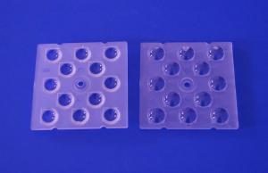 China High Bay Light LENS 90 Beam angle with round Pattern for 5050 LED Lens factory