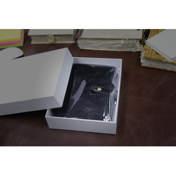 China Genuine Leather Ring Binder Organizer Snap Fastener A6 Size Loose - Leaf Style factory