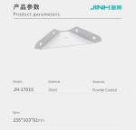 High Stability 235mm Metal Corner Brackets Durable For Securing Table Legs