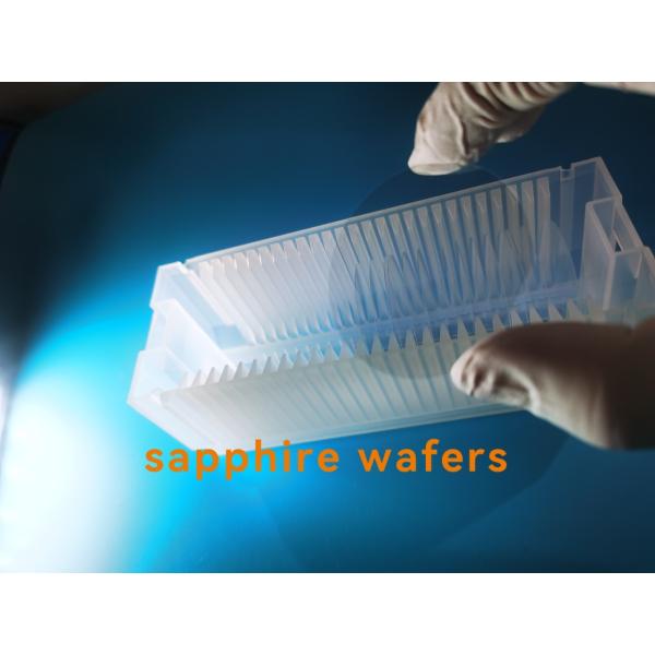 China 500um Sapphire Wafers Substrate C Plane For Epitaxial Growth factory