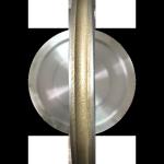 Manufacturer customizable hard Glass edge grinding disc pencil shape diamond