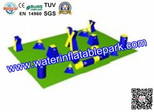 China 0.9 mm PVC Tarpaulin Inflatable Bunkers For Paintball Games factory