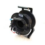 Retractable Outdoor Broadcast TPU Communication Fiber Optic Drum Portable Cable