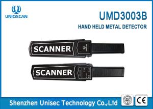 China Black Pocket Economic Hand Held Metal Detector Portable For Security Check factory