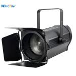200W COB LED Fresnel Spotlight RGBALC Auto Zoom for Professional Studio Theater