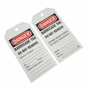 China Customizable Industrial Safety Tag with Design Options factory