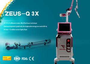 China Picosure Tattoo Removal Machine , Professional Tattoo Removal Machine 600ps Pulse Width factory