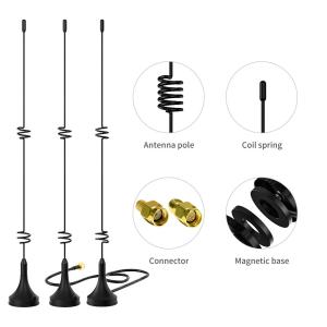 China 5G Antenna VSWR 1.5 Max Power 50W Frequency 3300-3600 4800-5000Mhz Strong Magnetic Base factory