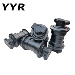 China Undercarriage Parts E2120 Track Roller Double Flange Excavator Track Roller Excavator Track Bottom Roller factory