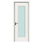 Waterproof Internal Glass Doors Sharp Color Contrast and Metallic Finish Juye