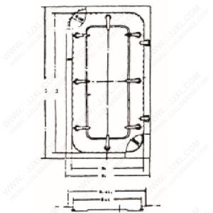 China Navy Steel Watertight Door factory