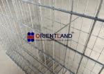 Weather Proof Retaining Wall Stone Cages , Galvanised Gabion Baskets 50×50mm