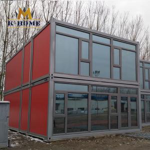 China 20Ft Temporary Container House Office For Construction Site factory