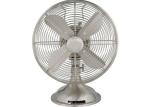 metal retro table fan 12" 90 degree Oscillating Full Copper Motor Low Noise