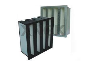 China V Cell High Volume HEPA Filter Pharmaceutical Industry 600 Pa Final Pressure Drop factory