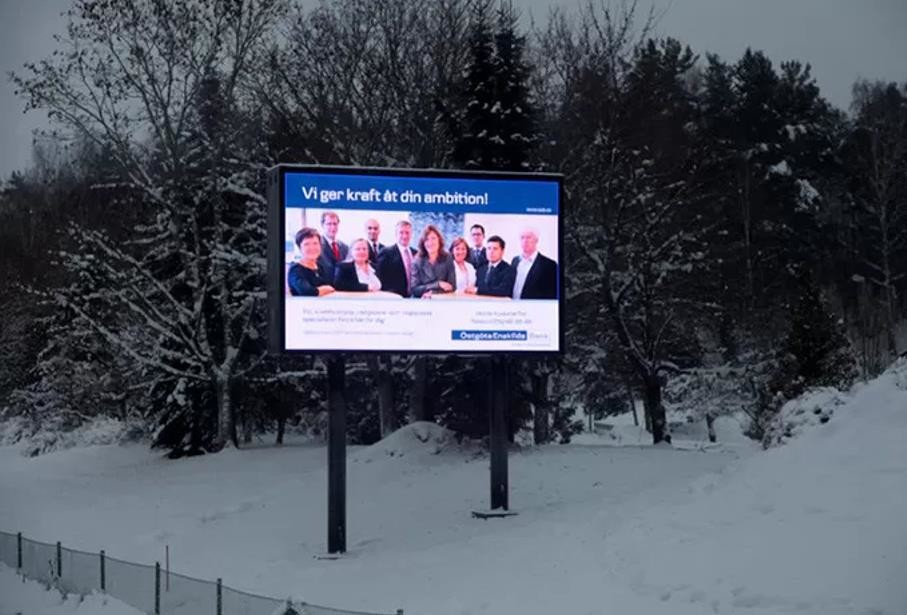 10000nits High Brightness Outdoor Advertising Billboard LED screen 960x960mm