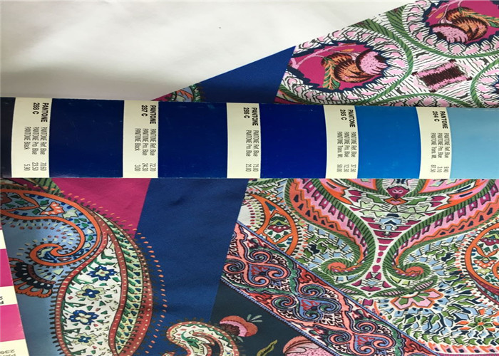 Colorful Designs Recycled Lycra Fabric Semi Dull For Graphic Pant