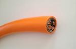 Flexible Drum reeling cable for flexible installation with black jacket