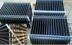 Customized Black Zinc Steel Metal Garrison Fence Panels Maintenance Free