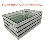 Laboratory Fire-resistant Double-layer Hollow Glass Windows Hospital Corridor