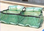Hexagonal Metal Gabion Mesh Basket 1.0x1.0x0.5m PVC Coated