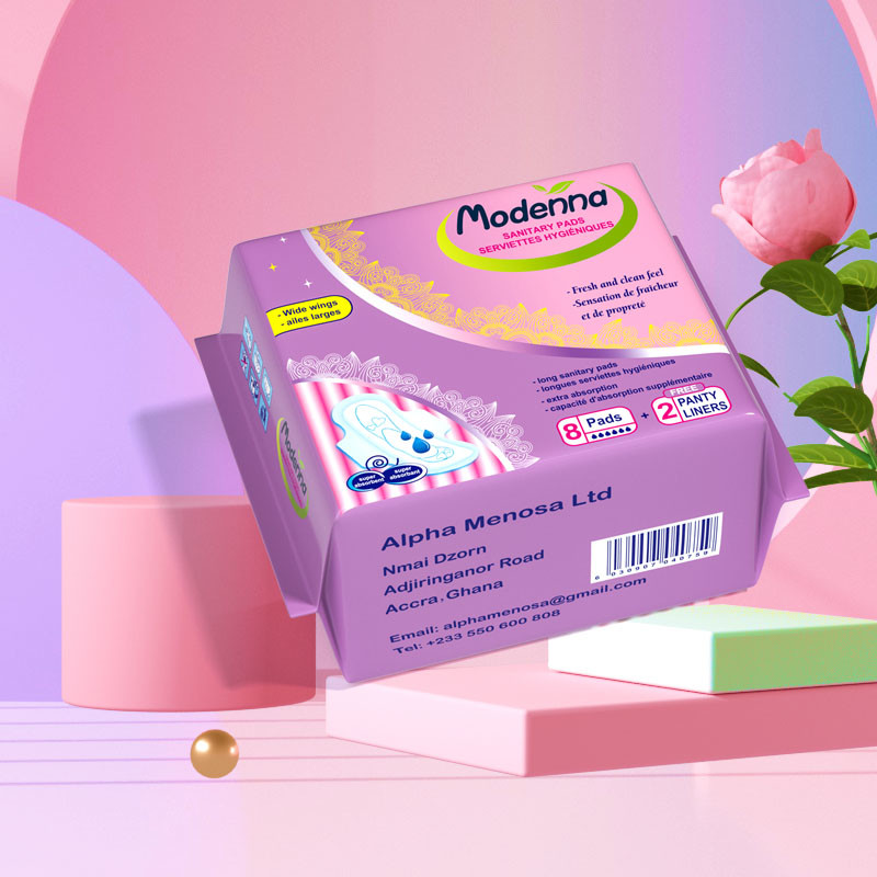 ODM Women Sanitary Napkin Super Absorbent Disposable Hygienic Sanitary Pads
