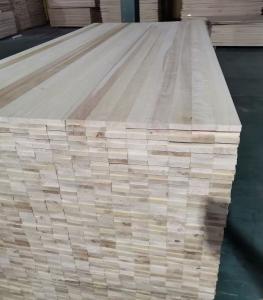 China end Furniture Material AA Grade Solid Poplar Board with Moisture Content 8%-12% factory
