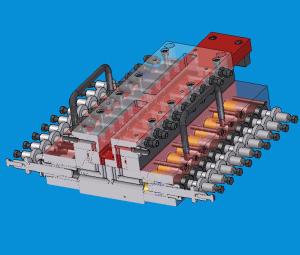 China Fill Material Injection Pump Capsule Filling Machine Parts factory