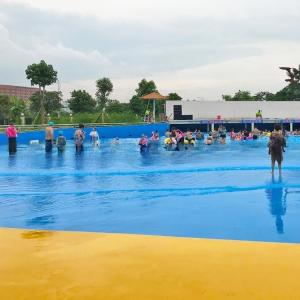 China 45kW Artificial Blower Summer Swim Wave Pool For Water Park New Condition factory