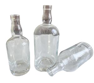 China Clear Glass 750ml Bottle for Spirits Brandy Gin Rum Tequila and Vodka in Glass Products factory