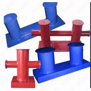 China Marine Mooring Double Bitts Bollard Heavy Type factory