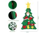 Toddler Friendly Home Decorations 31pcs Diy 3d Felt Christmas Tree