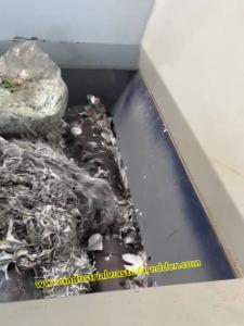 China Paper Mill Aluminum Film Scrap Shredder Machine High Efficiency Shredder For Aluminum Film Waste In Paper Mill Heavy Duty Capacity 1000kg Per Hour factory