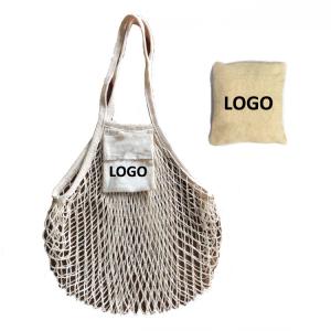China Organic Drawstring Cotton Mesh Produce Bags Washable Eco Friendly factory