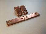 Thick Bended Pure Copper Sheet Metal Bending Dies One Fixed Hole / Adjustable