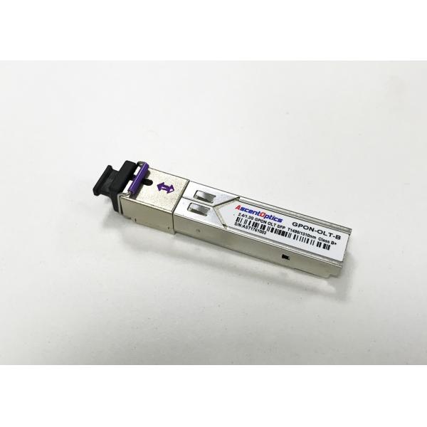 China SFP GPON OLT GPON Transceiver Class B+ 2.488 Gbit / s &1.244 Gbit / s upstream factory