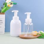 White Eco Friendly PET Foaming Face Wash Bottle For Face Cleansing / Hand