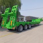 Axle Fuwa/BPW AND9408TDP 3 Axles Dropdeck Lowbed Heavy Duty 80/100 Tons Semi