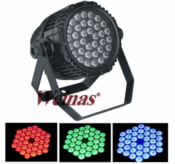 36pcs 3w Rgb 3 In 1 colorful Led Waterproof Outdoor, LED Wall Washer Ip65