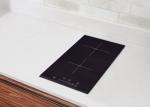 3.4KW Beveled 29cm Modular Double Burner Induction Cooktop Hob