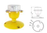 Corrosion Proof 100cd LED Aircraft Warning Lights Aluminium Base