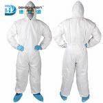 Chemical Resistant GB24539-2009 Full Body Disposable Coveralls