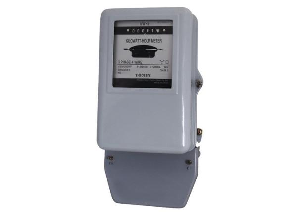 Aluminum YEM082RP Accuracy2.0 Three Phase Energy Meter With Glass Steel Bakelite