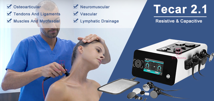 1000khz Tecar Therapy Machine Ret Cet Rf Pain Relief Device